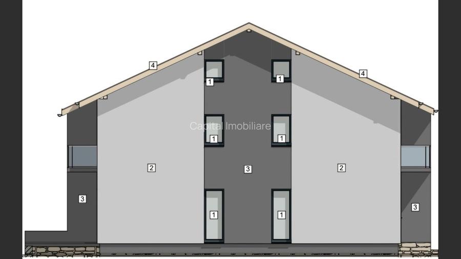 Duplex spatios 4 camere, Tauții-Măgherăuș 0%Comision - 9