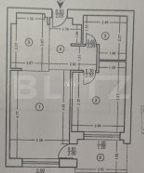 Apartament 2 camere, 48.15 mp, zona Tatarasi - 13