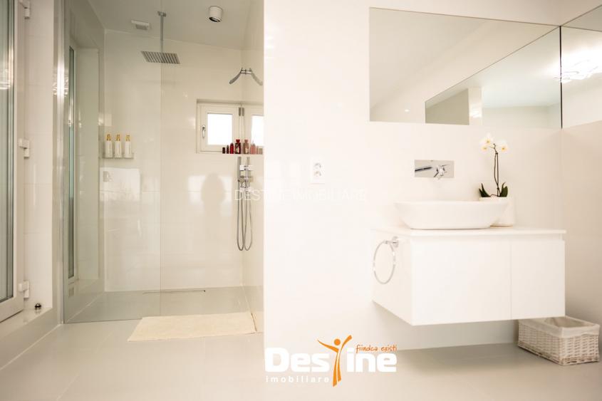 Casa sustenabila 196 mp cu design futurist, in natura, mobilata utilata BARNOVA - 13