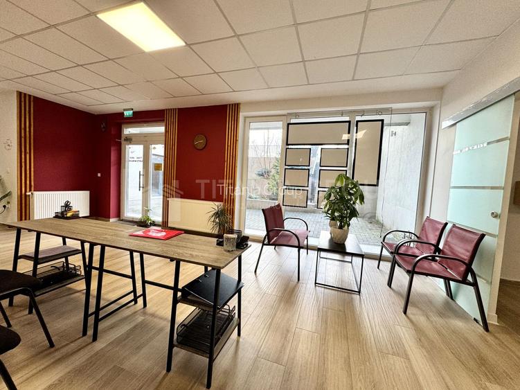 Spațiu comercial Kasper Coresi 100 mp, terasă 35mp - 2