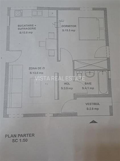 Casa Individuala, teren generos 864 mp. Zona Bod - 10