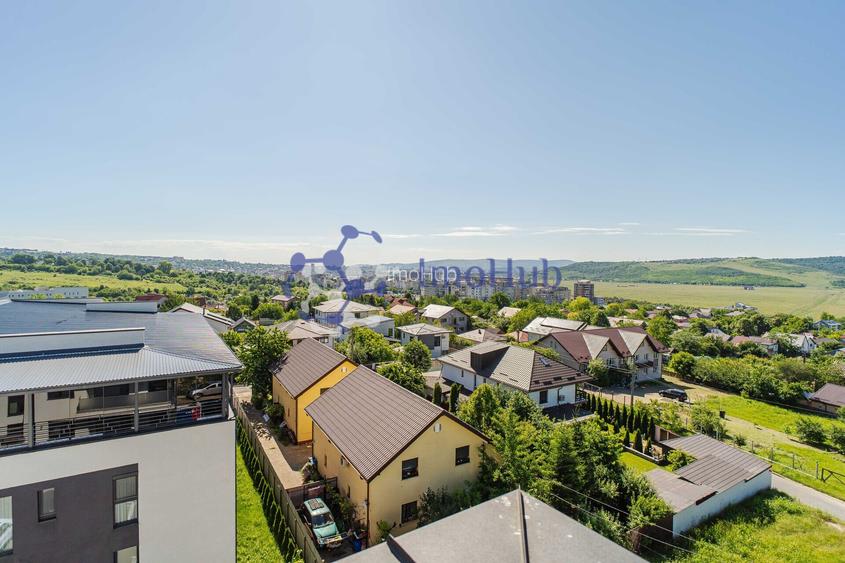 Penthouse cu terasă panoramică și priveliște spectaculoasă asupra Iașului - 13
