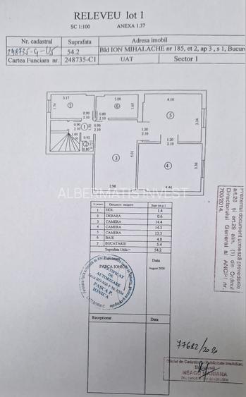 VANZARE APARTAMENT CU 3  CAMERE ,  MANSARDA - PIATA DOMENII - 17