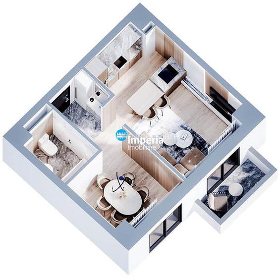 Potiers Towers Faza 2! Ap. 1 camera pret Promotional! - 4