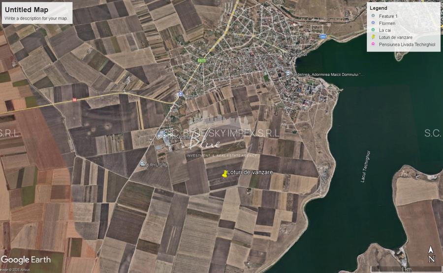 Loturi de teren 500 mp in Localitatea Techirghiol - 2