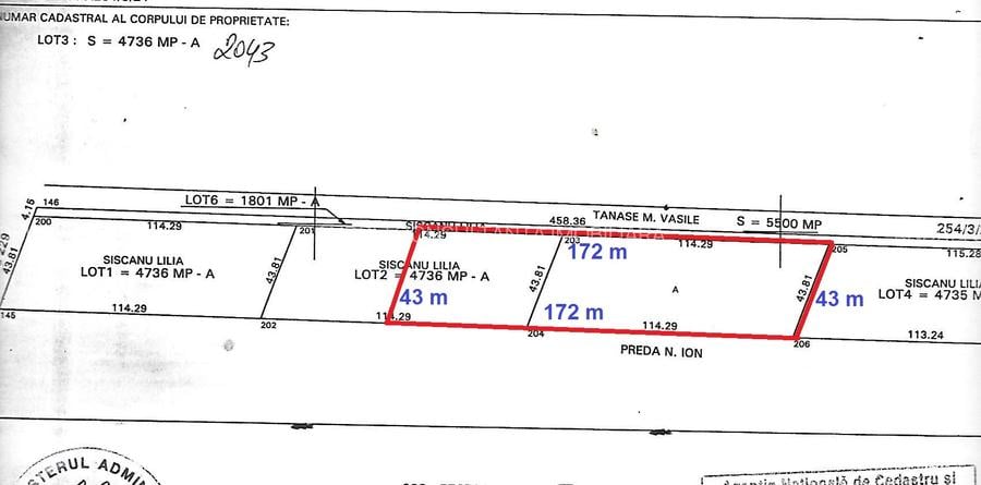 Vanzare 7500 mp teren in Butimanu ( aproape de Bucuresti ) cu pret negociabil - 2