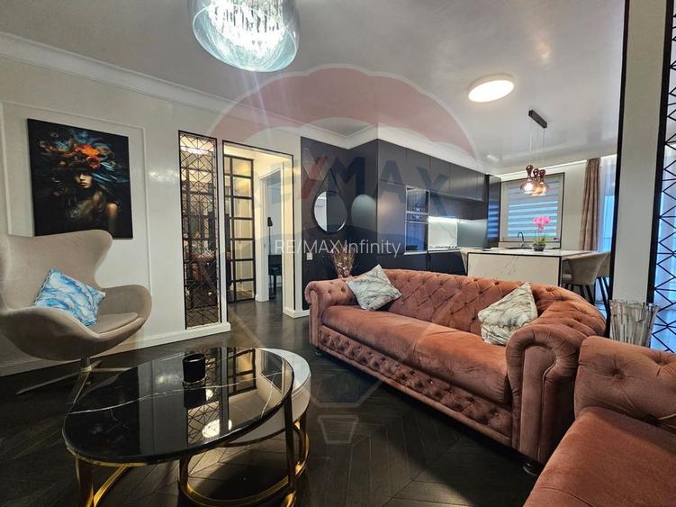 Inchiriez apartament de LUX cu 3 camere terasa, parcare zona Centrala - 5