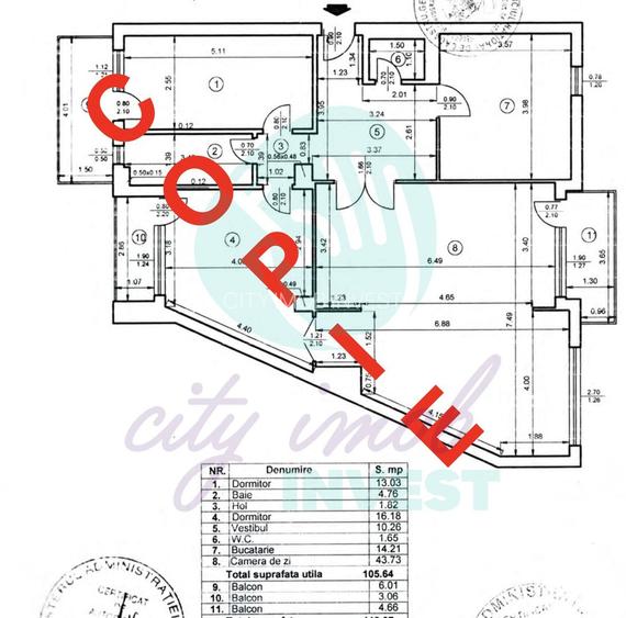 4 camere 123 | Zonă Cișmigiu | Poziționare ultracentrală - 10