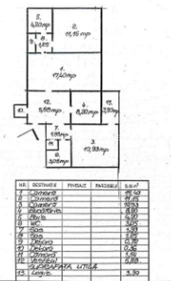 Apartament 3 Camere,Titan,metrou Nicole Grigorescu,bl.1978, decomandat ,Nou - 22