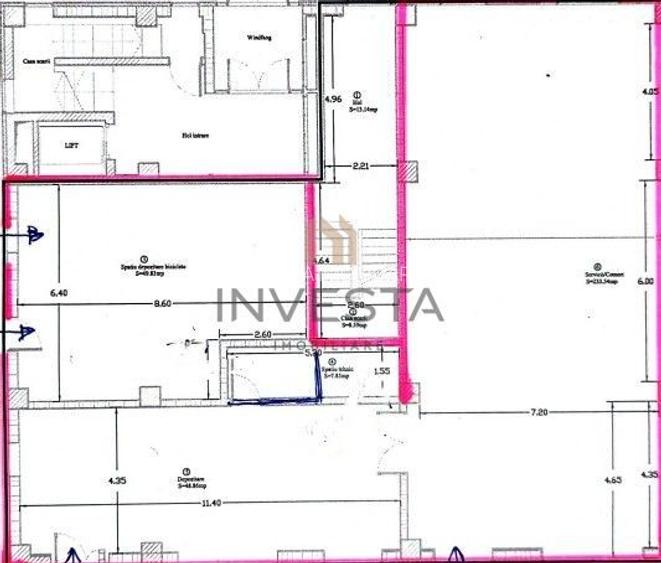 Spatiu comercial de inchiriat 130 mp,  Zona Semicentrala - 1