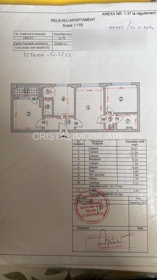 Apartament 3 Camere Obor – Vedere Superbă, Mobilat și Utilat!