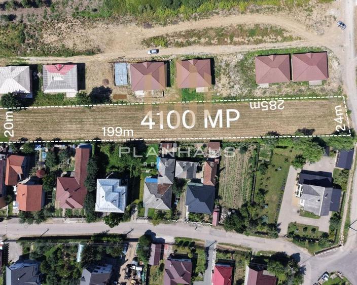 Teren intravilan, 4100 mp – Tăuții-Măgherăuș, zonă centrală rezidenția