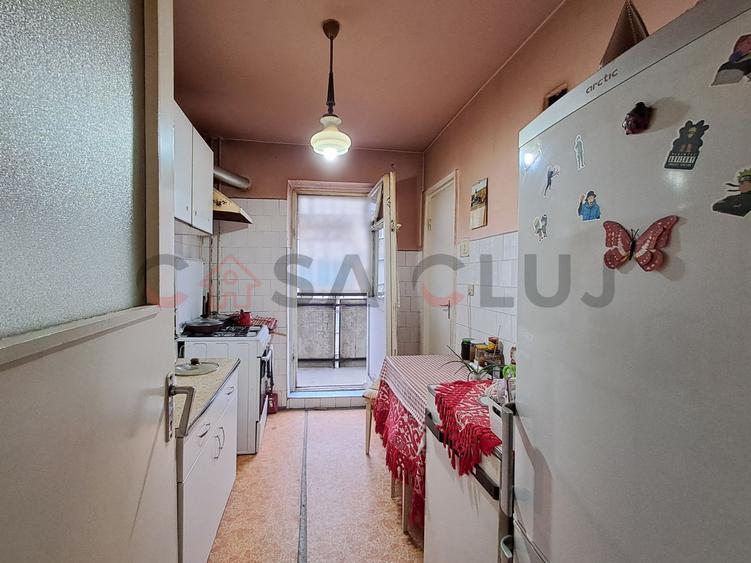 2 camere, Decomandat, Zona Big, Manastur!!