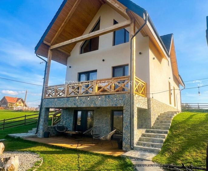 Pestera - Bran - Piatra Craiului Rezervatie - Vila -  finisaje premium -centrala - 30