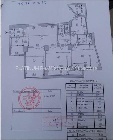 Inchiriere apartament 4 camere Piata Romana - 25