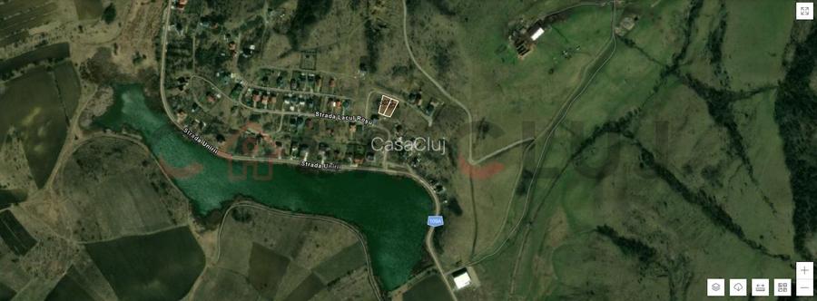 2 parcele de vanzare cu vedere spre lac, Chinteni ! - 2