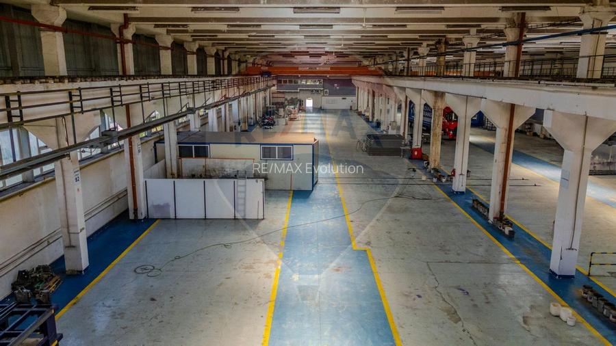 2 tronsoane hala |2 poduri rulante 10/18 T, Parcare, Productie\depozit - 9