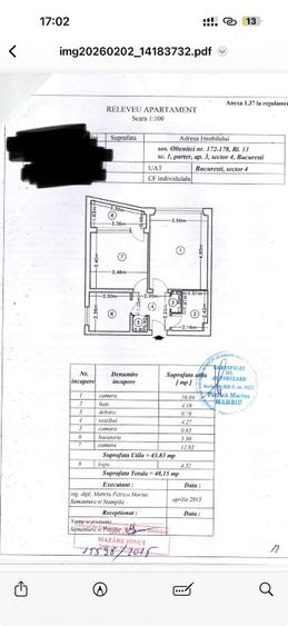 Vand apartament 2 camere 48mp metrou piata sudului - 8