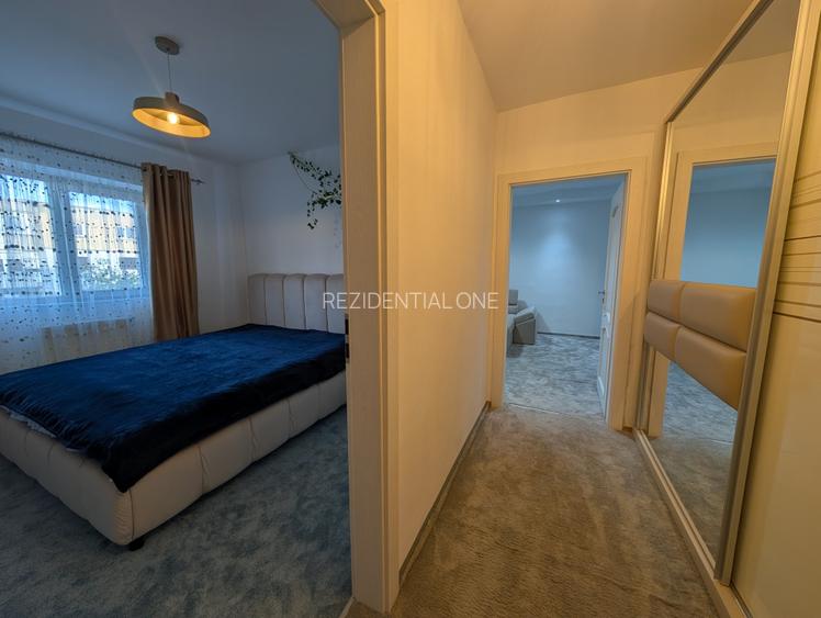 Renovat, 2 camere decomandate - 64 mp , etaj intermediar, Nord - 13