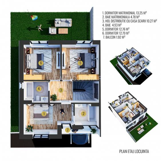 Casa 4 camere/ Curte/ Centrala/ Metrou 10 min - 3