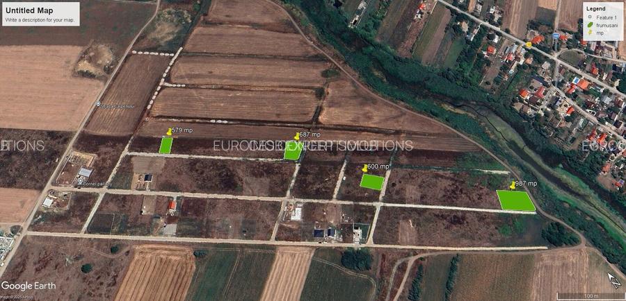 0% comision | Loturi casa Frumusani 529 mp - 1.205 mp | Gaz + curent - 6