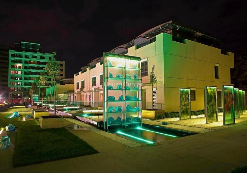 Barbu Vacarescu, apartament 2 camere lux  ,cu vedere la lac, parcare, fitness, - 7