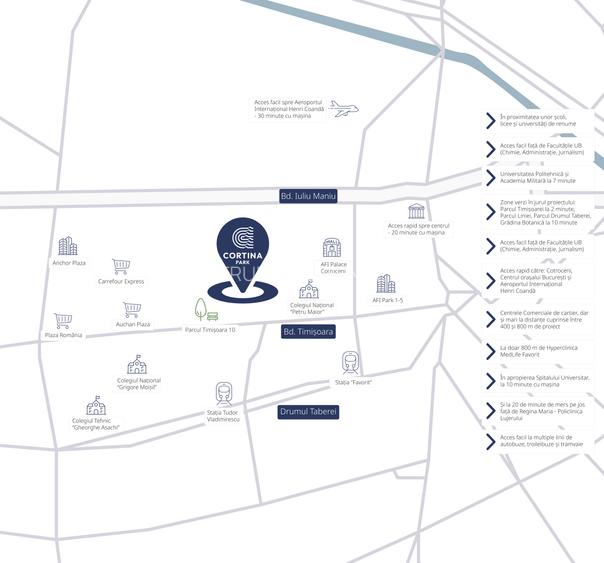 CORTINA PARK DIRECT DEZVOLTATOR |  APARTAMENTE PREMIUM 2 SI 3 CAMERE - 4
