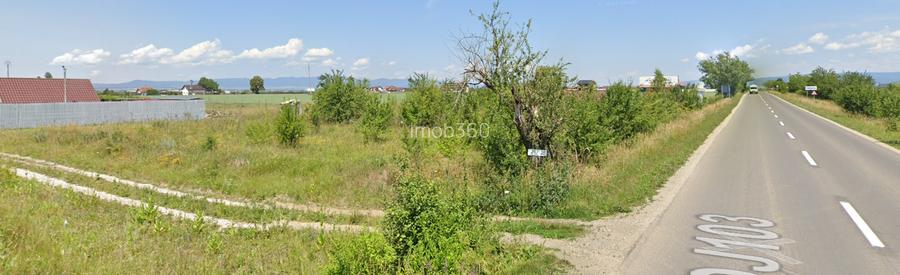 Teren Sanpetru intravilan acces din DJ - 2