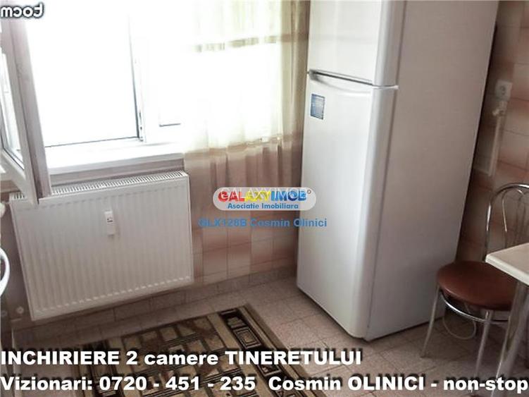 Inchiriere apartament 2 camere Tineretului langa parc mobilat utilat - 11