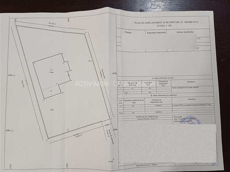 5 camere - 3 bai - 200 mp utili - teren 920 mp - Domnesti - Craitei - 16