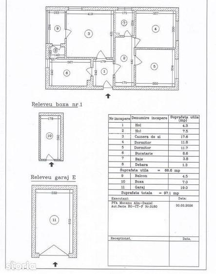 Tomis II | 3 camere decomandate | Garaj propriu | Boxă - 19