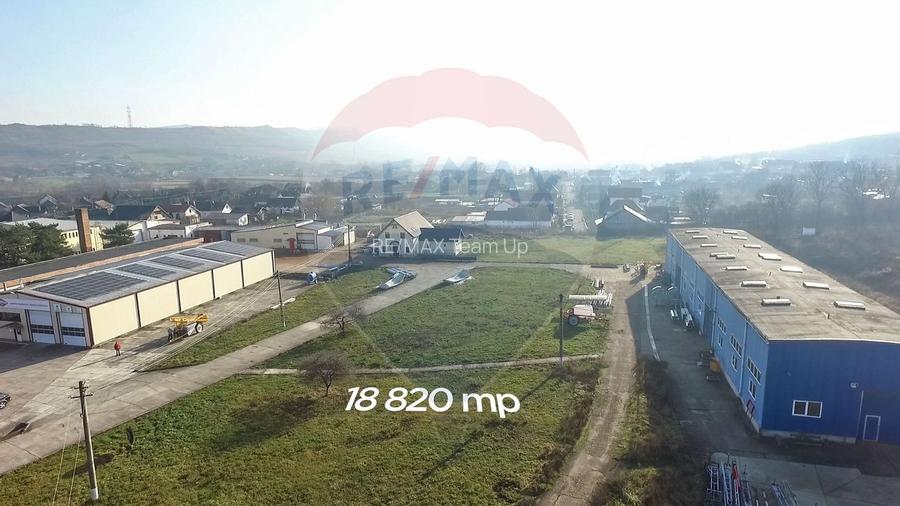 Teren industrial de vânzare - 18.820 mp+proiect de extindere, Bonțida - 2