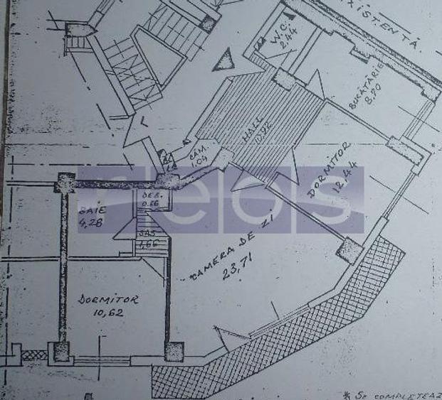 DE VÂNZARE APARTAMENT 3 CAMERE – CALEA VICTORIEI – BLOC REABILITAT - 1