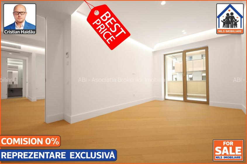 Best price! Ap 3 cam, 2 bai, balcon, parcare | Pipera - Cortina 126 - 12