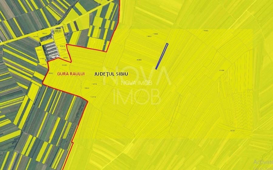Teren extravilan de vanzare - Gura Raului - 3
