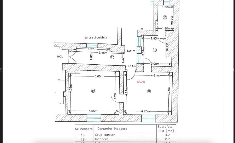 Spatii de birouri Ultracentral suprafață  de 67.6  mp - 3