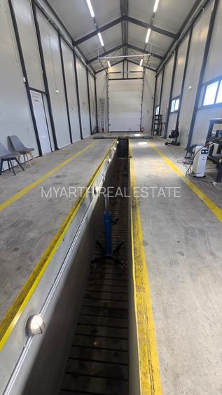 Stație ITP modernă de închiriat – DN București–Giurgiu | teren 2.200 mp | trafic - 10