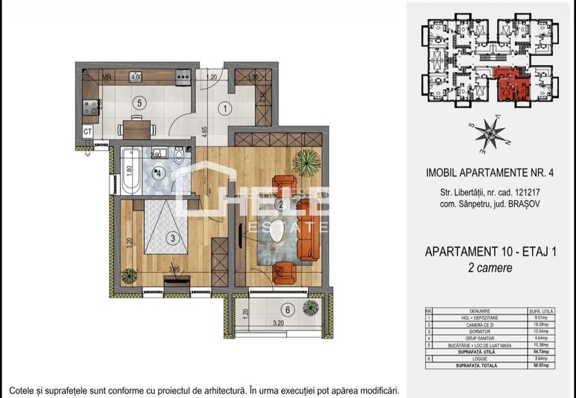COMISION 0% / 2 Camere / Credit / Sânpetru - 5
