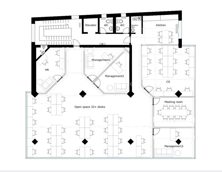 Victoriei / Spații de birouri Ultracentral / 130- 300 Mp / Parcare - 2