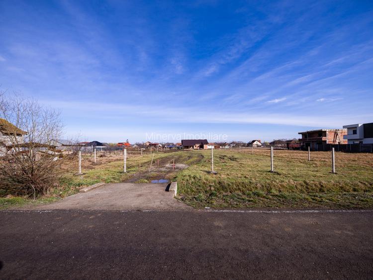 Teren 1028 mp Sanandrei, strada asfaltata – Comision 0% - 18