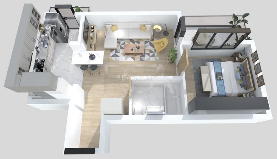 2 camere cu vedere superba Ultracentral - Mosilor - 8