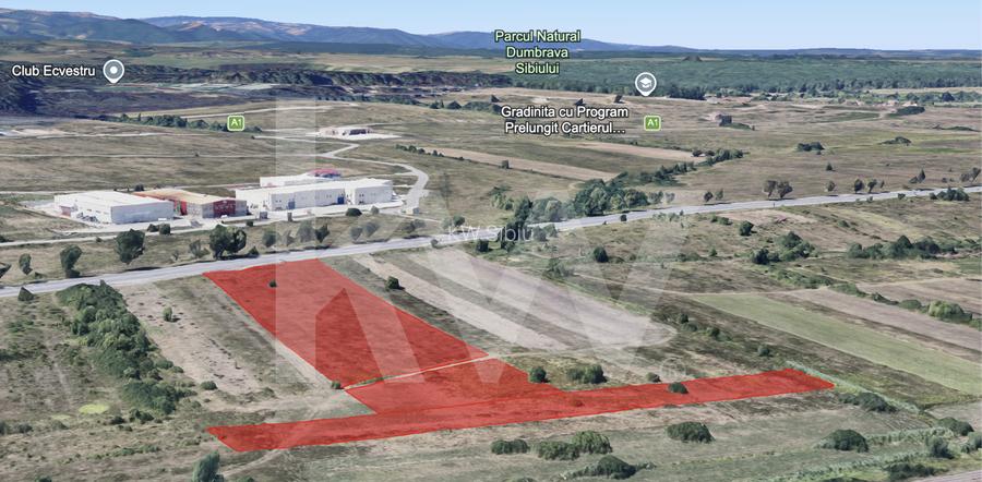 De Vanzare Terenuri 16.232 mp - Zona industriala Selimbar - 7