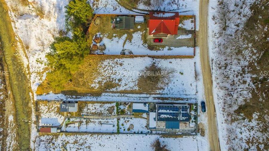 Film! Teren intravilan pe 1.300mp, arie apreciabila de case, Bunloc, Brasov - 9