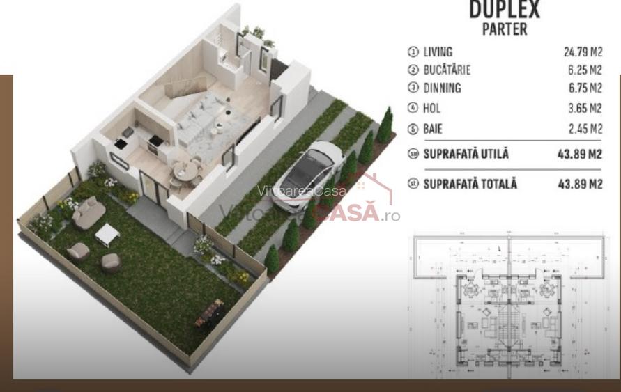 Duplex 4 camere - Metrou Republica - 19