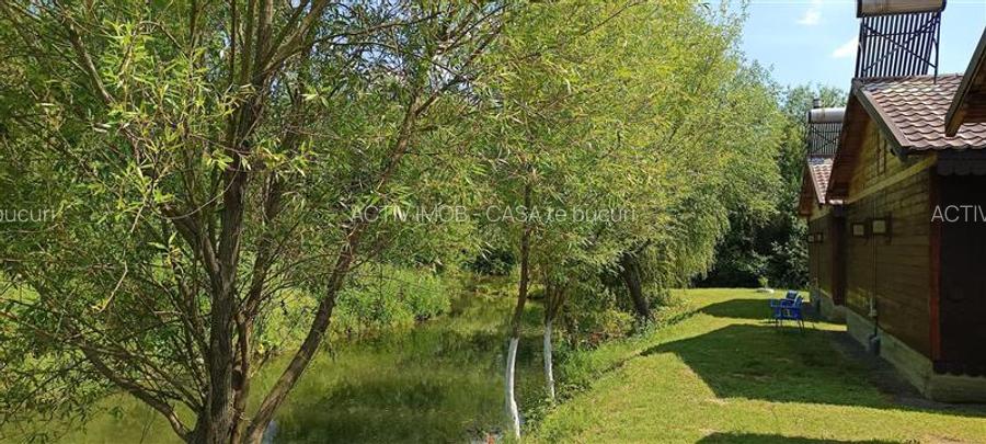 COMPLEX 5 CABANE DIN LEMN CU ACCES LA DUNARE + teren  in Podul Gornei, jud. CS - 16