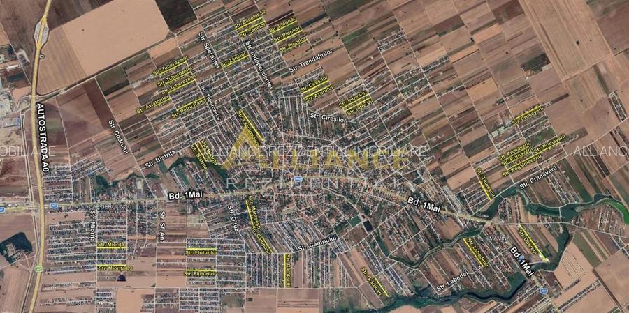 Teren Intravilan 481 mp | Gaz si Curent la Lot | 67 €/mp | Comuna Berceni - 2