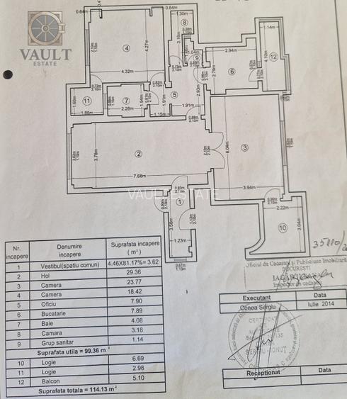 Apartament 3 camere - 10 minute de metrou - Mosilor  - 32