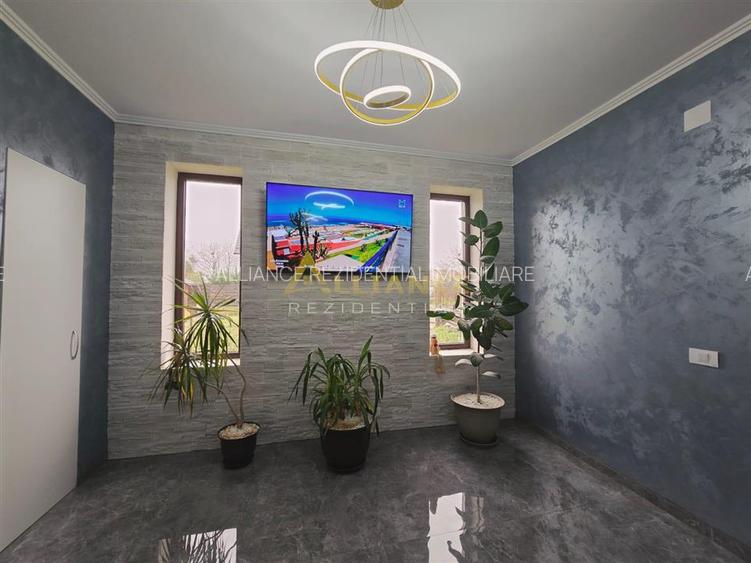 Vila mobilata si utilata- 4 camere - 2 bai - 350mp teren - 5