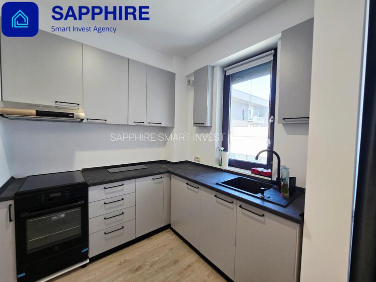 Garsonieră de închiriat Residence 5 Pipera, prima închiriere, mobilat și utilat - 9