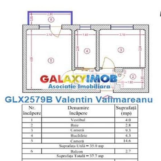 Apartament 2 Camere Pantelimon VI 201 - 10